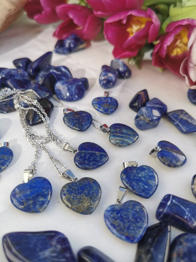 Lazurit - lapis lazuli srdce