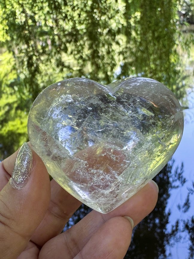 Krištáľ srdce 6,4 cm