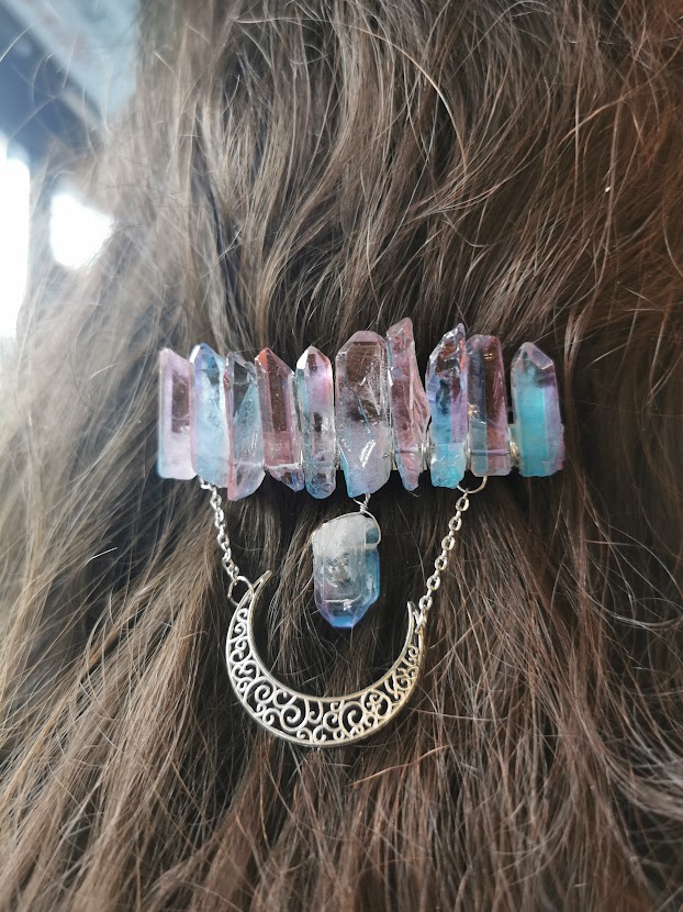 Aqua aura sponka do vlasov