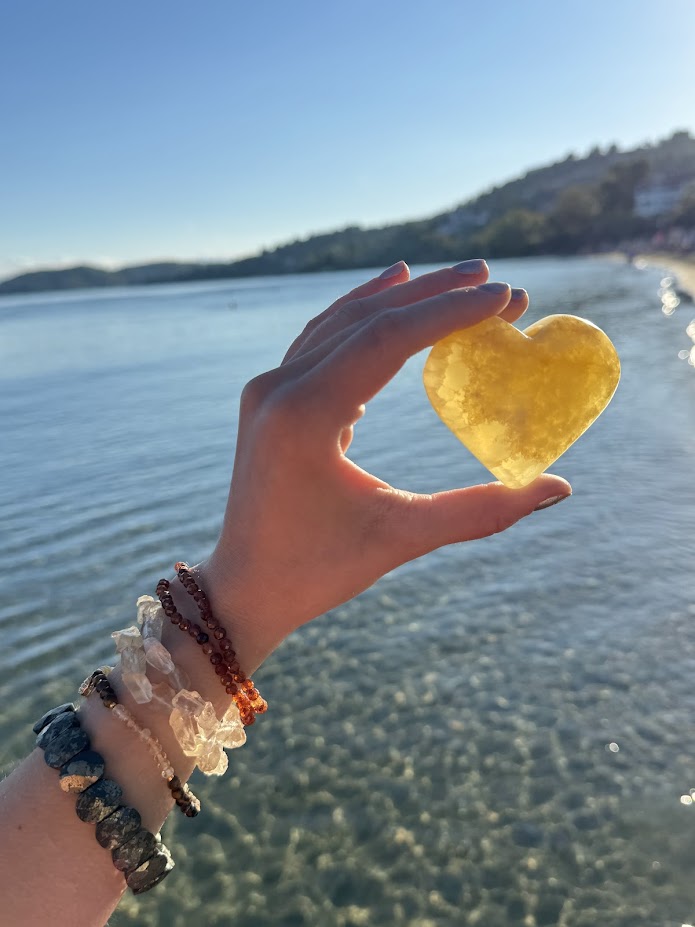 Kalcit lemon srdce
