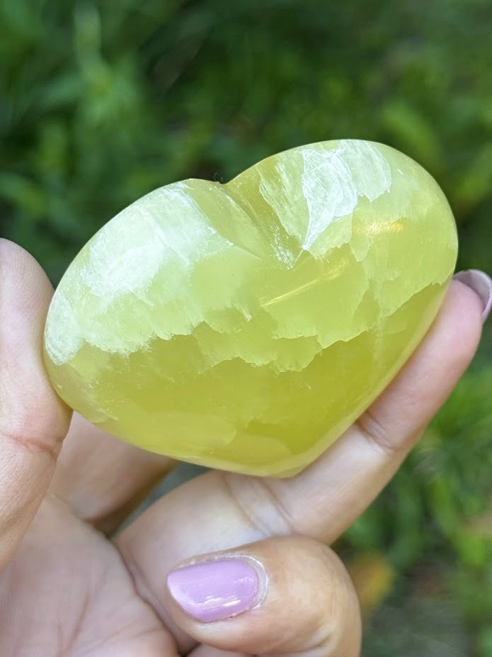 Kalcit lemon srdce