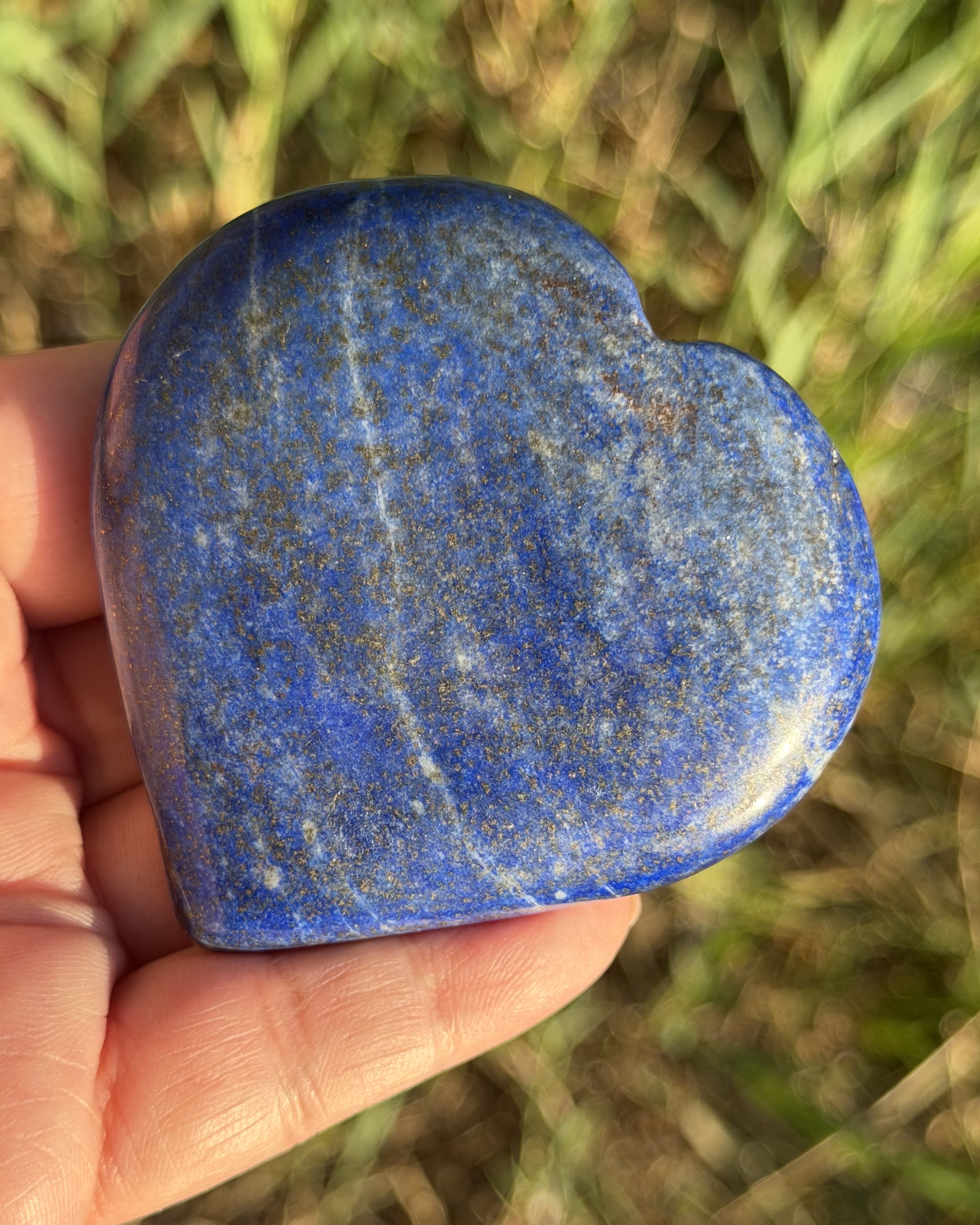 Lapis lazuli srdce 