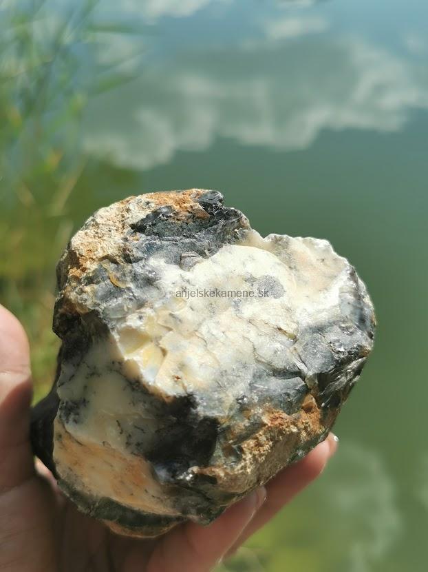 Dendrický opál surový 873g