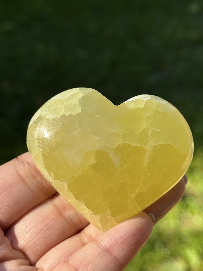 Kalcit lemon srdce