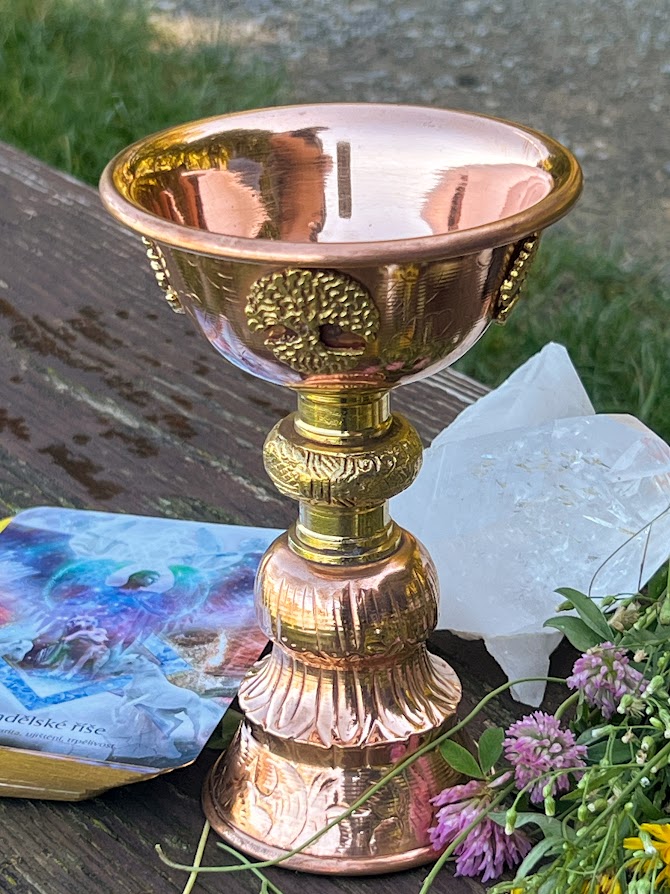 Medený rituálny pohár veľký