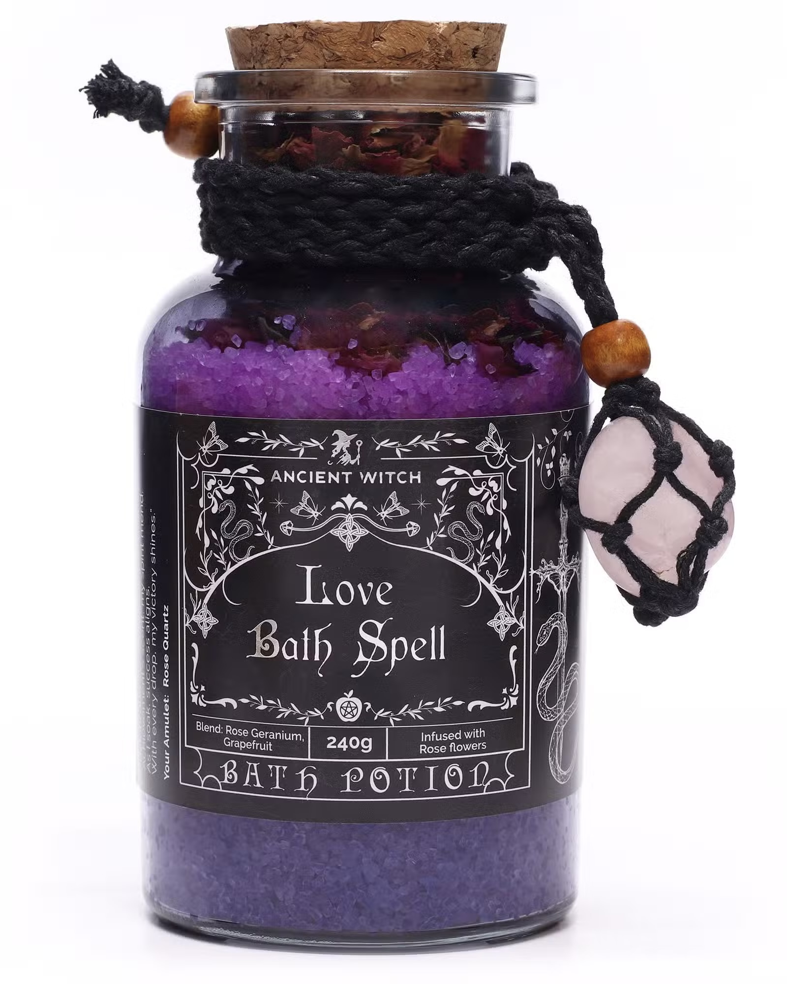 Čarodejnícky Kúpeľný Elixír a Amulet z Ruženínu