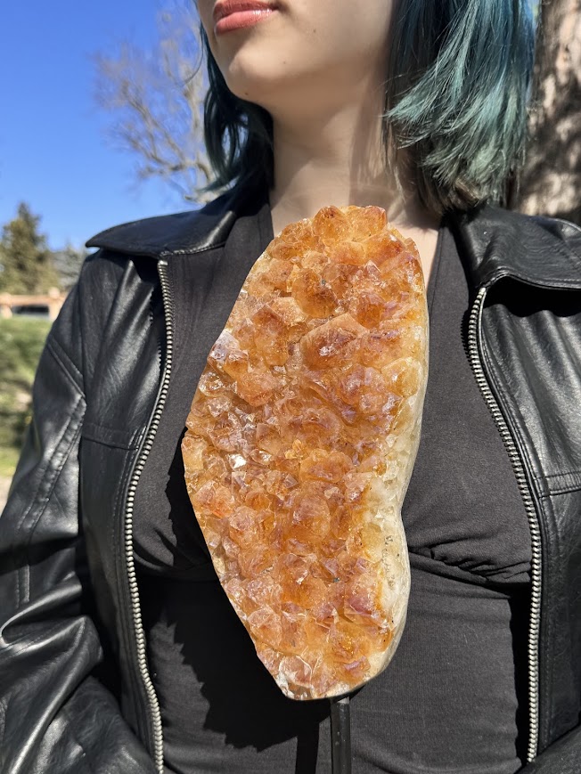 Citrín Majster na kovovom stojane 3,6 kg