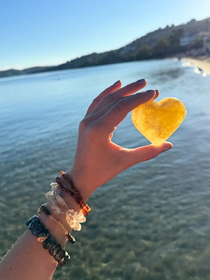 Kalcit lemon srdce