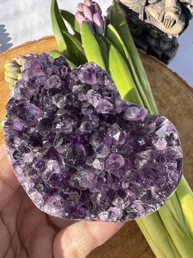 Ametyst SRDCE kvalita AAA