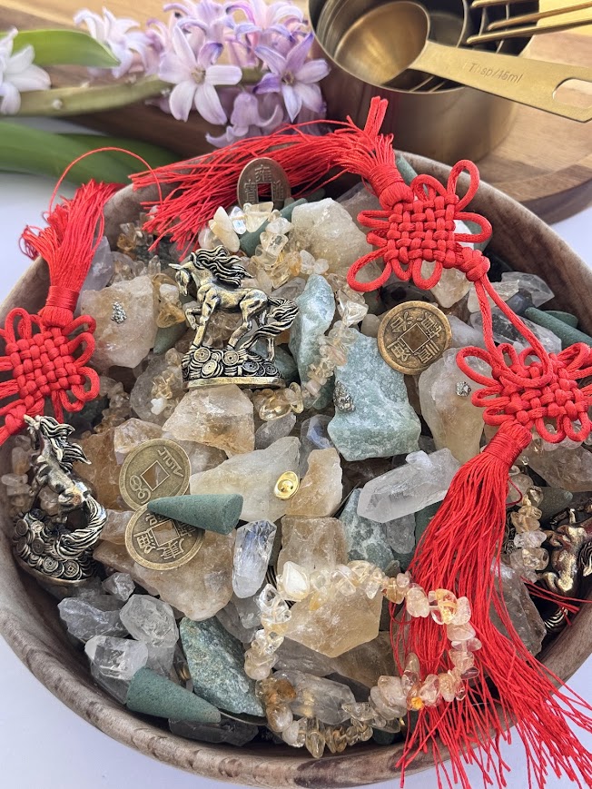 Crystal confetti - HOJNOSŤ v roku ohnivého koňa